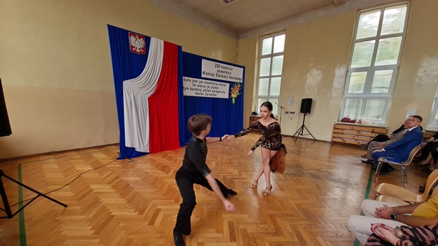 Pokaz taneczny Krzysztofa Nowackiego i Julii Górczak