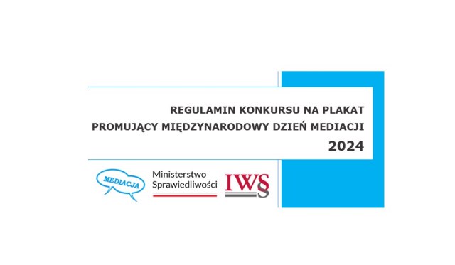Konkurs na plakat promujący Międzynarodowy Dzień Mediacji 2024