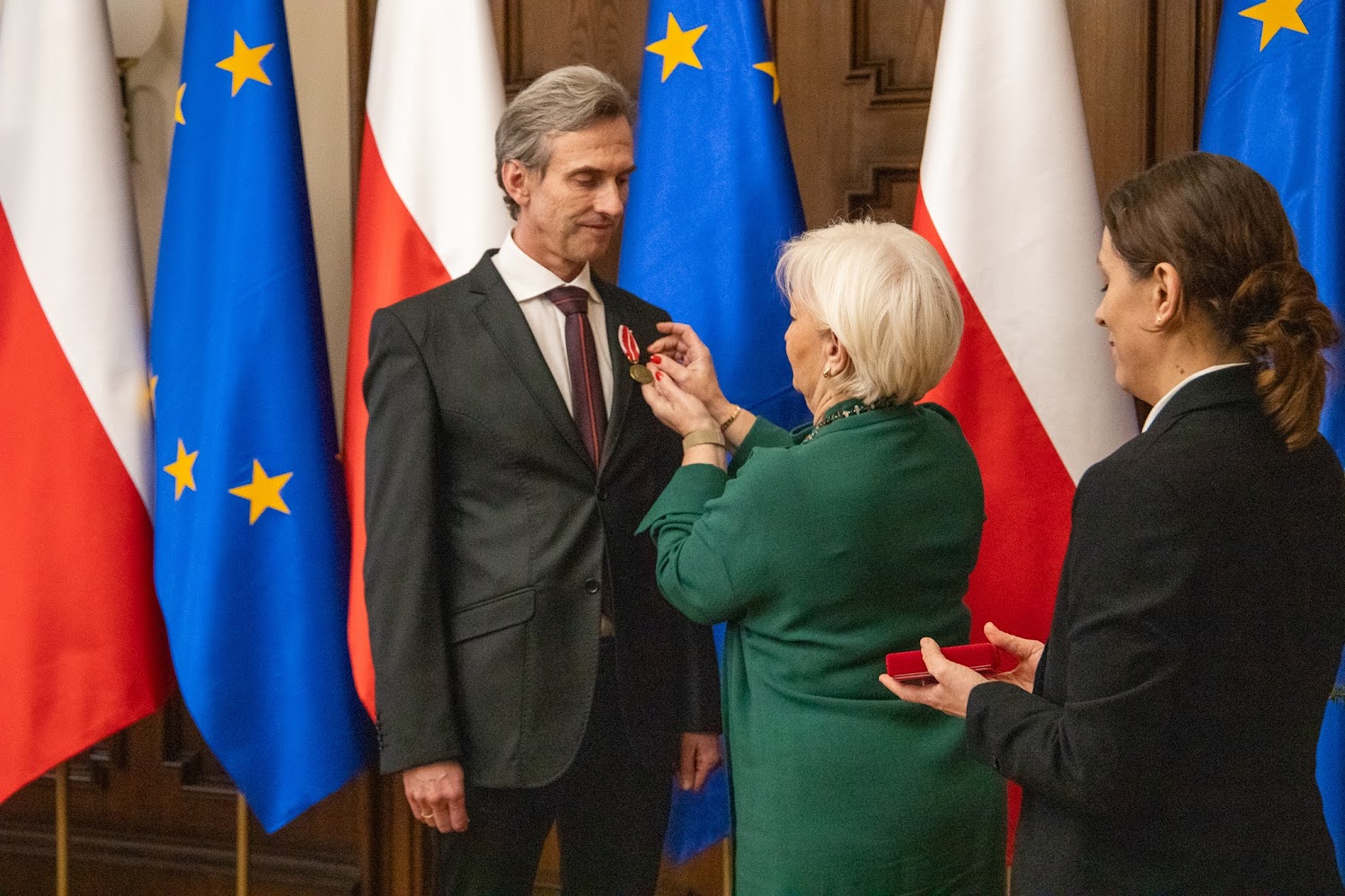 Nasz nauczyciel Krzysztof Kamiński odznaczony Medalem KEN