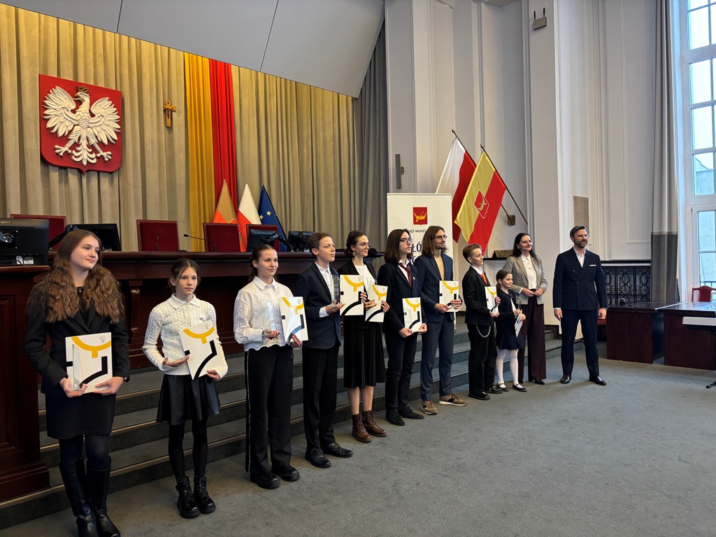 Stypendium Prezydenta Miasta Łodzi dla naszego ucznia