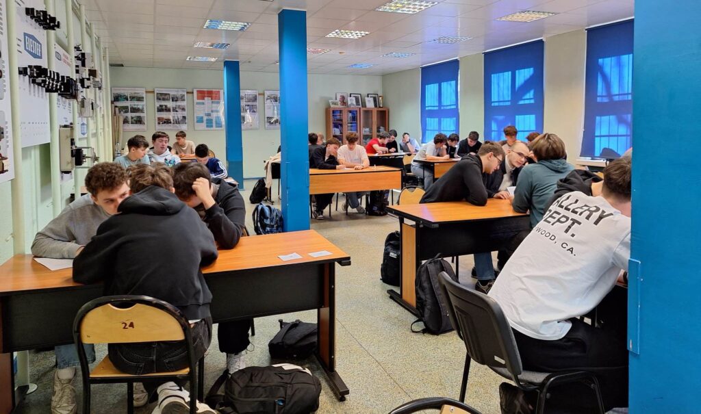 Uczestnicy Turbolandeskunde podczas konkursu