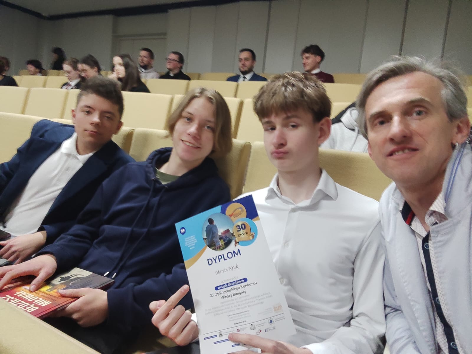 Konkurs biblijny – mamy spory sukces