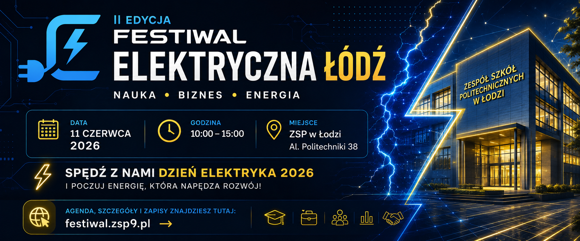 Zaproszenie na Festiwal Elektryczna Łódź 2026
